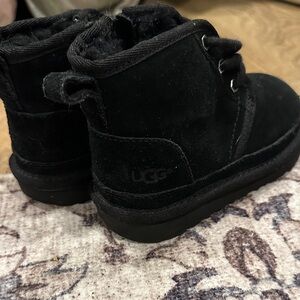 UGG Classic Black Ankle Boots